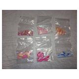 6 Packs (144 Pcs) Press On Nails Medium, Misssing Short Fake Nails Glue On Nails Almond Set