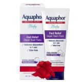 Aquaphor Baby Diaper Rash Paste - For Serious Diaper Rash and Flare-ups - 3.5 Oz. Tube (ABOUT 3/4 FULL)