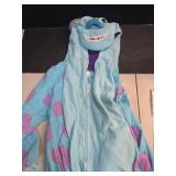 NAITOKE Adult Animal Onesie Halloween Costume Cosplay One-Piece Pajamas Women Man Teens Blue Purple, S