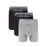 Calvin Klein Men`s The Ultimate Comfort Viscose Made from Bamboo Boxer Briefs 3 Pack (Black(NP2262-908)/Grey, Medium) (2 PACK, NO GREY)