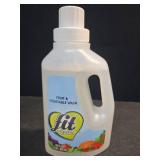 FIT Organic: Fruit & Vegetable Wash Soaker  32 oz Bottle