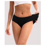 INNERSY Womens Underwear Cotton Hipster Panties Regular & Plus Size 6-Pack(Afterglow,Medium)