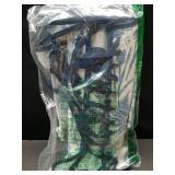 Scarlet Darkness Floral Corset Tops for Women Medieval Renaissance Lace Up Overbust Bodice Blue Floral Size 6