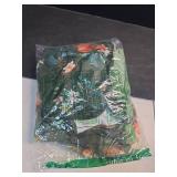 Women One Piece Swimsuit with Cover Up Sarong Wrap Bathing Suits for Women Floral Print Swim Suits with Cover Up Set Slimming 1 Piece Swimwear Dark Green Floral X-Large