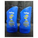 2pk Coppertone Sport Sunscreen Lotion  SPF 50 Sunscreen  3 fl oz