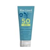Blue Lizard Kids Mineral SPF 50 Sunscreen Lotion, 100% Mineral, Childrenâs Sunscreen, Water-Resistant Formula, Paraben-Free, Fragrance-Free, 3 fl oz