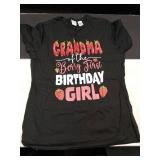 Grandma Of The Berry First Birthday Girl Strawberry T-Shirt Size- XL