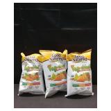 3 pk GOOD NATURED SELECTS, VEGETABLES SNACK 4.5 Oz Bags