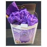 Inflatable Grimace Costume, Halloween Funny Full Body Purple Grimace Blow up Adult Mascot Suit Cosplay Party for Men Women, One Size