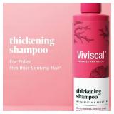 Viviscal Thickening Shampoo, Formulated With Biotin And Keratin, Fortified With Marine Collagen And Seaweed Extract, Strengthens And Reduces Breakage, Healthier Looking Hair 250ml (8.45 fl. oz.) (APPR