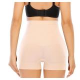 Werena Tummy Control Shapewear Shorts for Women Under Dress Seamless Shaping Boyshorts Panties Slip Shorts Underwear (#3 Nude-6,M)
