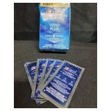 Crest 3D Whitestrips Vivid Plus, Teeth Whitening Strip Kit, 10 Treatments + 2 Bonus Treatments (Each with 1 Upper/1 Lower Strip), 24 Strips, 8 Levels Whiter, Teeth Whitening Kit (only 5 treatments inc