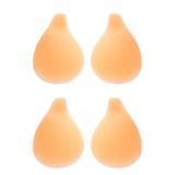 Adhesive Bra Invisible Sticky Strapless Push up Backless Reusable Silicone Covering Nipple Bras Dark Nude