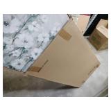 Shoci Large Flowers Wall Art - Natural Float Framed White Floral Picture for Living Room Retro Blossom Grey Green Canvas Painting Prints Rustic Botanical Artwork Wall Art for Bedroom Decor 29\" X 58\"