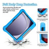 Riaour Samsung Galaxy Tab A9 Plus Case for Kids,Galaxy Tab A9 Plus Case.(Fit Model:SM-X210/X216/X218),Lightweight Shockproof Kids Friendly Cover with Handle Stand for Samsung Galaxy A9+ Tablet 2023,