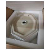 Swiss Madison Brusque White Ceramic Specialty Vessel Sink