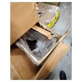 Safavieh Jessa Round Coffee Table with Open Shelf, White Brass