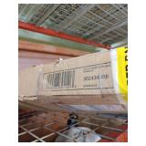 Talo 43.5 in. W Desk with Closed Storage and Drawer, Espresso