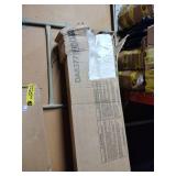 Dorel Milton Engineered Wood Loft Bed Space-Saving  Twin  White