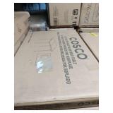 4 ft. Fold-in-Half Adjustable Height Indoor/Outdoor Utility Table, Black