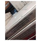 4 ft. Fold-in-Half Adjustable Height Indoor/Outdoor Utility Table, Black