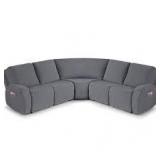 Harriet 5-Pieces Recliner Corner Sectional Sofa Slipcovers
