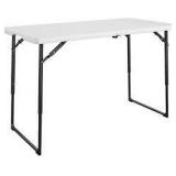Cosco 4 Ft Adjustable Height Table