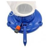 Pool Vacuum for Above Ground Pool, 15\" Pool Leaf Vacuum for Inground Swimming Pools Pool Leaf Sucker with Brush Include Reusable 16â X 23â Leaf Mesh Bag Blue