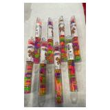 Colorful Building Blocks Set in Tubes bundle of 8