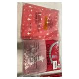 Cadizee size XL red and white Christmas tree pjs bundle of two