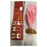 Pink Christmas Tree with Decorations and Box Set