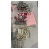 Pink Christmas Tree with Decorations and Box Set