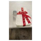 Holiday Gift Box Set with Decorative tree skirt
