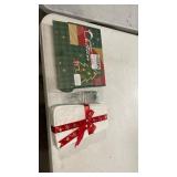 Holiday Gift Box Set with Decorative tree skirt