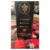 LED Snowflake Christmas Tree Topper Projector