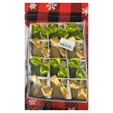 (2packs-24total) Wonderland Velvet Christmas Ball Ornament Indoor/Outdoor Christmas Tree Decoration Fall Wedding Birthday Halloween Thanksgiving Christmas Holiday Decor