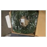 26 Inch Pine Wreath Christmas Wreaths for Front Door Real Touch Norfolk Pine Wreath Large Artificial Green Wreaths for Walls Windows Mantle Indoor Outdoor Home Decor with white Berries Xmas Decoration