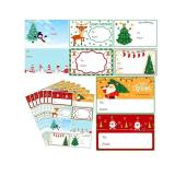 320 PCS Christmas Gift Stickers,Labels, Christmas Self-Adhesive Gift Tags for Presents, Xmas Name Tags Stickers Labels 3.1 x 2 inch