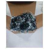 50 Feet Green Christmas Tinsel Garland for Christmas Tree Decorations, Xmas Metallic Twist Shiny Hanging Garland Decor for Mantle Stairs Fireplace Home Holiday Indoor Outdoor