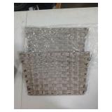 Square Christmas Tree Collar 17\" Grey