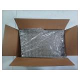 Square Christmas Tree Collar 17\" Grey