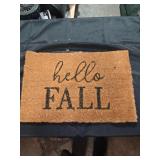 \"Hello Fall\" Fall themed Doormat
