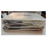 Christmas Ornaments Storage Box with Dividers - 4 Pcs Collapsible Xmas Decorations Ball Organizer with 2 Handles, Lids and Stackable for Holiday (Black)