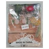 Christmas Garage Door Banner 6 x 13 ft Garage Door Decorations with 80 ft Ropes Large Christmas Backdrop Decor Holiday Cover Banner for Outdoor Indoor Home Nativity Xmas Wall Photo Background