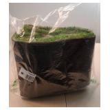 XLX TURF 2FTX6FT Artificial Grass Runner Rug - Thick Outdoor Realistic Pets Friendly Fake Grass Pads, 1 Pile Height - Retail: $22"