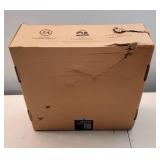 KES Glass Corner Shelf for Bathroom Corner Shelf 2 Pack Tempered Glass Shelf with Rail SUS 304 Stainless Steel Wall Mounted Brushed Finish, BGS2101A-2-P2 - Retail: $39