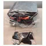 Car Rooftop Cargo Carrier Roof Bag Waterproof for All Top of Vehicle with/Without Rack Includes Topper Anti-Slip Mat + Luggage Lock