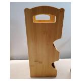 Tea Bag Organizer Bamboo Coffee Condiment and Accessories Storage Holder, 3 Tier Teabag Shelf Coffee Pod Organizer Caddy Storage Box, Vertical Tea Packet Rack for Home, Office, Cafe - Retail: $20