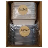 50 Pack 32 oz Paper Meal Prep Containers Disposable Food Containers with Lids, Deep Large Meal Prep and Take Out Food Containers for Salads, Lunch (50 Bowls 50 Lids) - Retail: $28