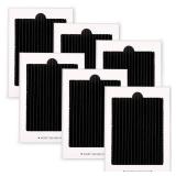 Refrigerator Air Filter Replacement 6 Pack - Carbon Activated Filter Compatible with Frigidaire & Electrolux Pure Air Ultra Reduce Odors for EAFCBF, PAULTRA, RAF1150 242061001,242047801, 242047804 - R